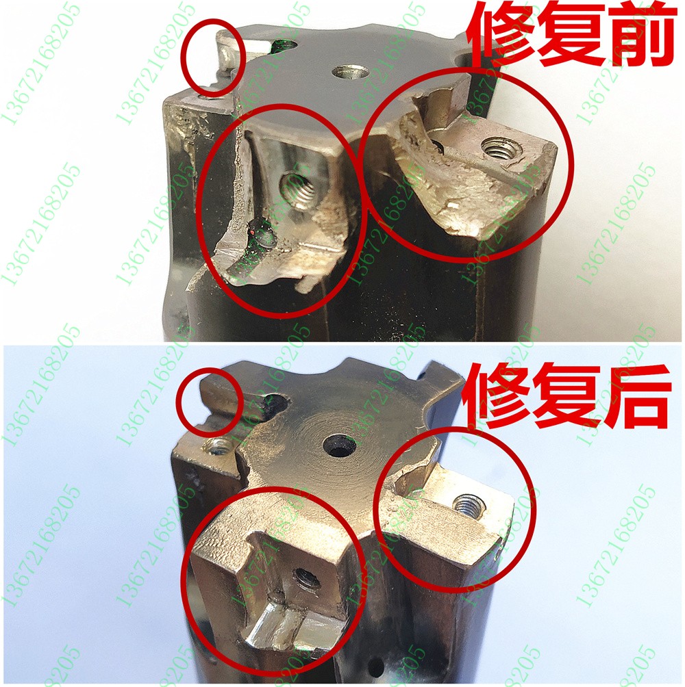 快進(jìn)給銑刀盤端面銑刀頭多齒端面銑刀磨損修復(fù)